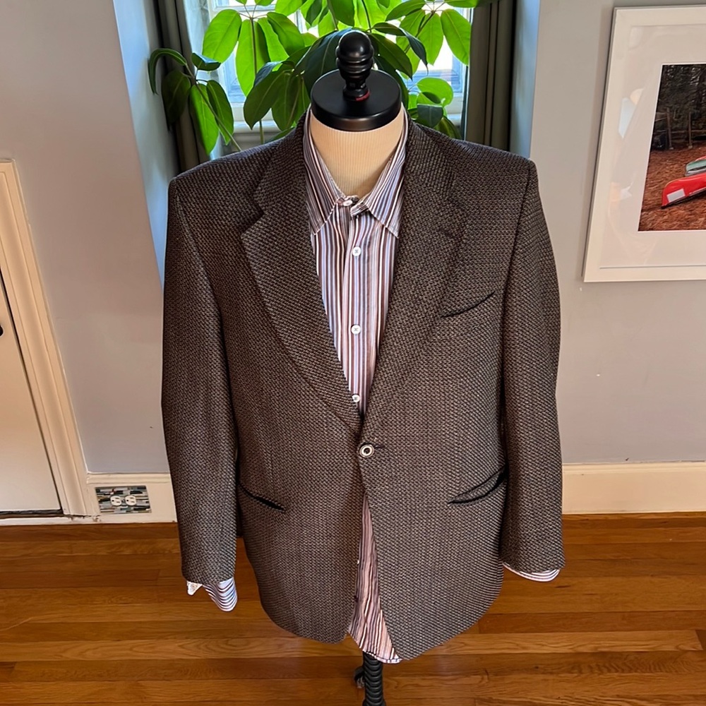 Wilke-Rodriguez Men’s Linen Blazer wool blend